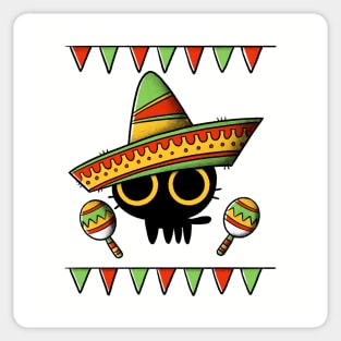 Cinco de Meow-o Sticker